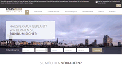 Desktop Screenshot of maklerkrueger.de